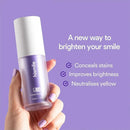 30ml V34 Hismile pasta de dientes púrpura elimina el sarro limpieza higiene bucal aliento fresco blanqueamiento productos para el cuidado de los dientes
