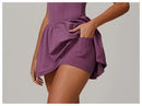 Traje de una pieza para mujer, traje deportivo con cremallera, peleles de Yoga, ropa deportiva sin espalda, monos de entrenamiento sin mangas para mujer