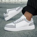 YRZL Zapatillas de deporte para mujer, zapatos blancos de otoño, suela gruesa ligera, zapatos de Skatebaord antideslizantes, zapatos deportivos informales Unisex para hombre