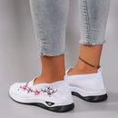Zapatos planos de malla transpirable de verano para mujer, zapatillas informales, liquidación, envío gratis