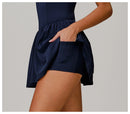 Traje de una pieza para mujer, traje deportivo con cremallera, peleles de Yoga, ropa deportiva sin espalda, monos de entrenamiento sin mangas para mujer