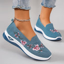 Zapatos planos de malla transpirable de verano para mujer, zapatillas informales, liquidación, envío gratis