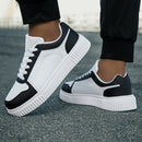 YRZL Zapatillas de deporte para mujer, zapatos blancos de otoño, suela gruesa ligera, zapatos de Skatebaord antideslizantes, zapatos deportivos informales Unisex para hombre