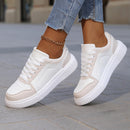 YRZL Zapatillas de deporte para mujer, zapatos blancos de otoño, suela gruesa ligera, zapatos de Skatebaord antideslizantes, zapatos deportivos informales Unisex para hombre