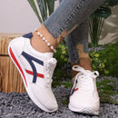 Zapatillas de deporte para mujer, zapatos de deportes nuevos, zapatos blancos pequeños para mujer, zapatillas cómodas a la moda, zapatos informales ligeros que combinan con todo