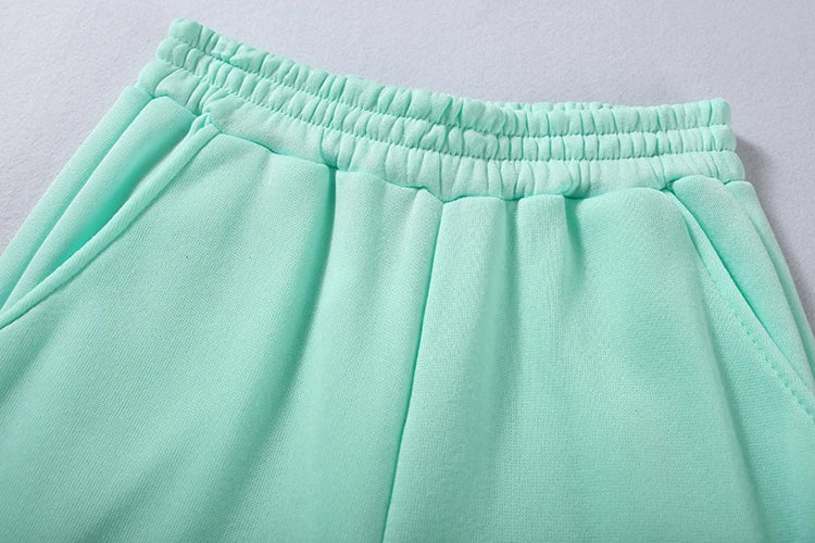 Traje deportivo de manga larga para mujer, ropa informal en la cintura, tendencia de moda, conjunto de dos piezas