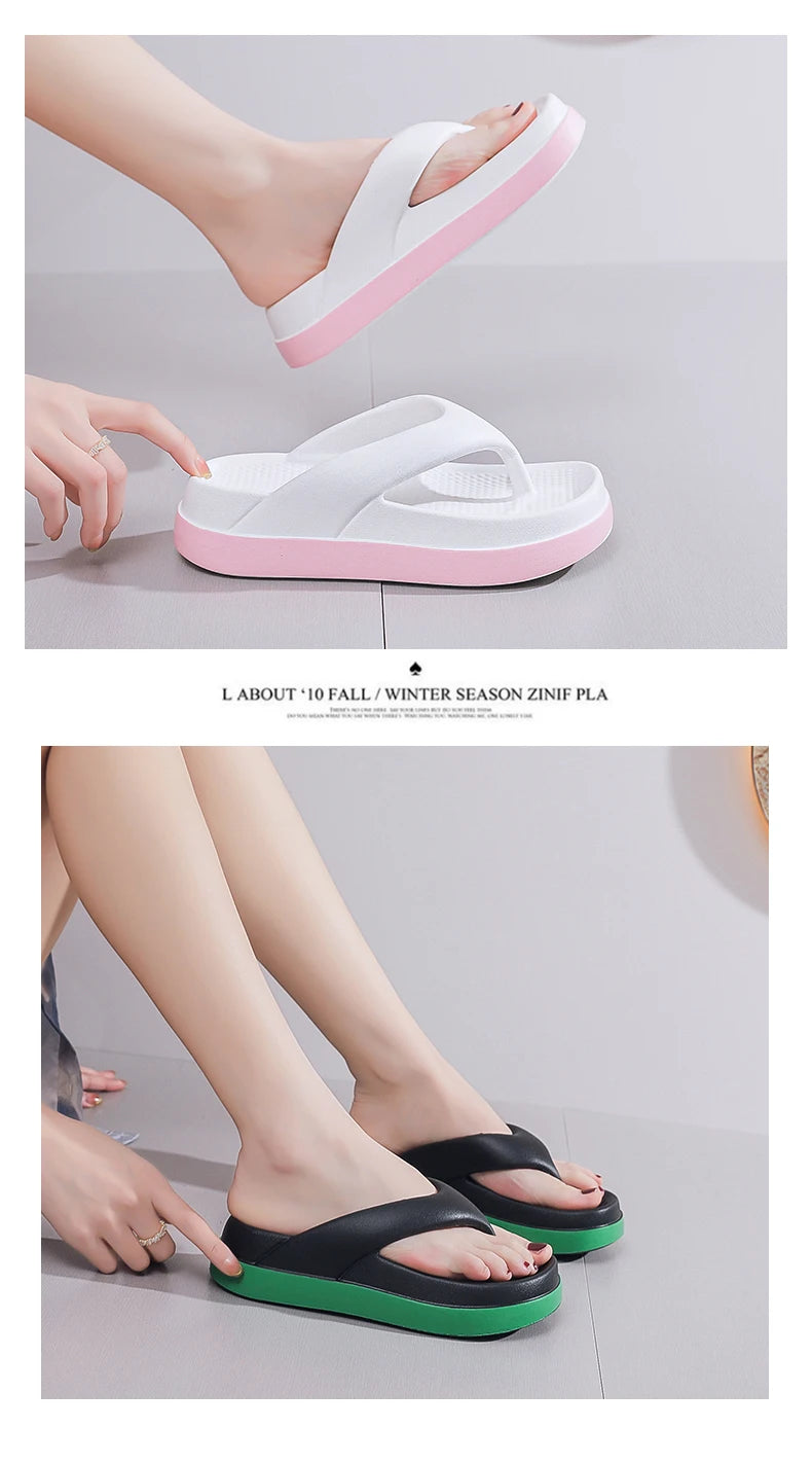 Chanclas de mujer Zapatos de diseño popular Tendencia 2024 Sandalias de plataforma casuales Zapatillas antideslizantes para exteriores Características únicas Sandalias planas