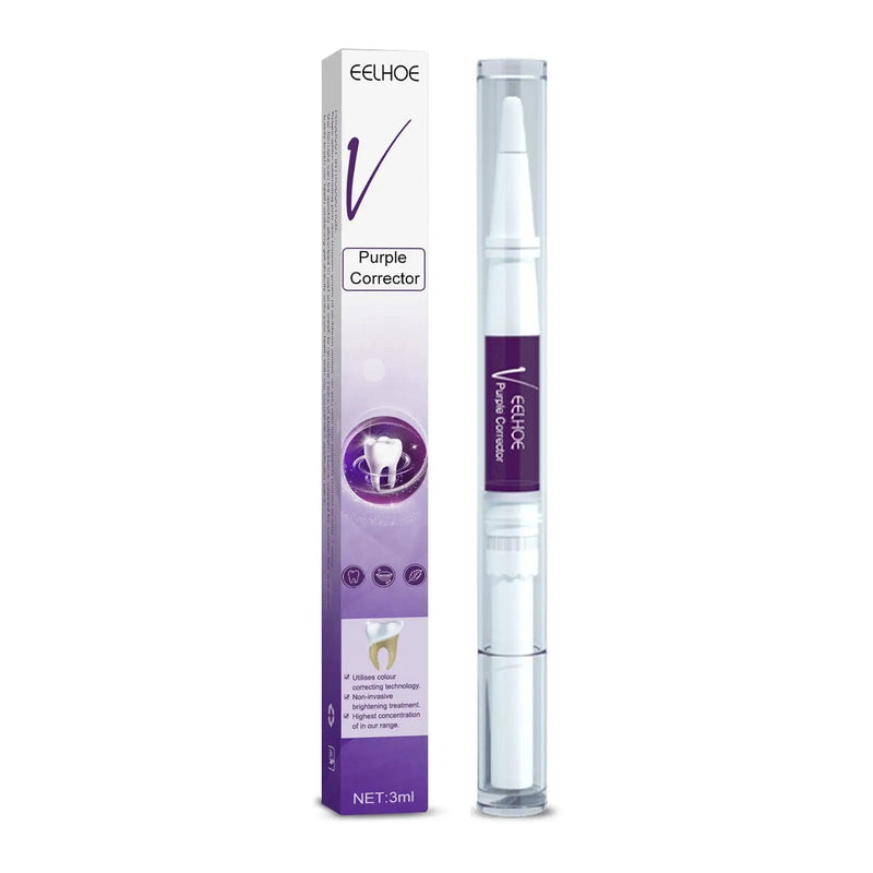 30ml V34 Hismile pasta de dientes púrpura elimina el sarro limpieza higiene bucal aliento fresco blanqueamiento productos para el cuidado de los dientes