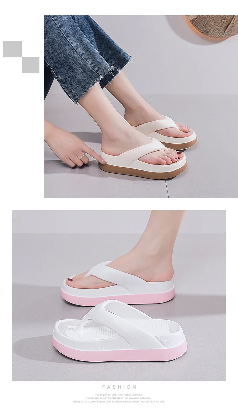 Chanclas de mujer Zapatos de diseño popular Tendencia 2024 Sandalias de plataforma casuales Zapatillas antideslizantes para exteriores Características únicas Sandalias planas