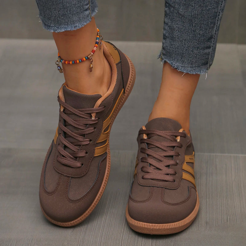 Zapatillas de deporte para mujer, mocasines planos de lujo, cómodos, suaves, ligeros, para exteriores, primavera 2025, 2025