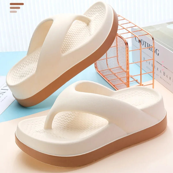 Chanclas de mujer Zapatos de diseño popular Tendencia 2024 Sandalias de plataforma casuales Zapatillas antideslizantes para exteriores Características únicas Sandalias planas