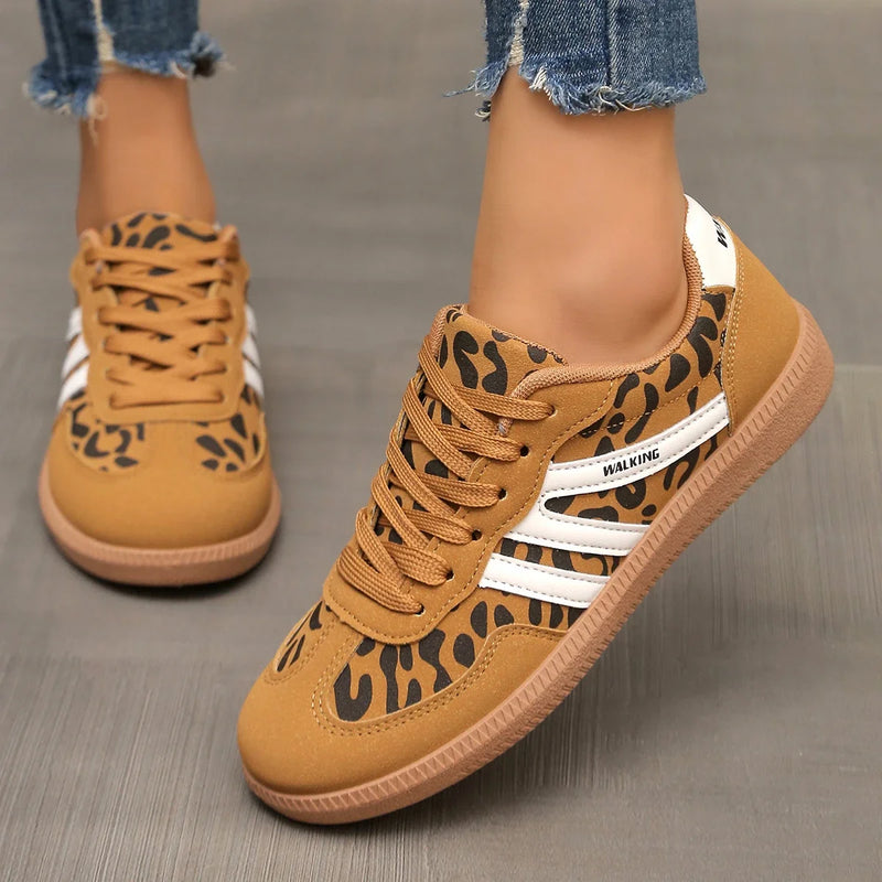 Zapatillas de deporte para mujer, mocasines planos de lujo, cómodos, suaves, ligeros, para exteriores, primavera 2025, 2025