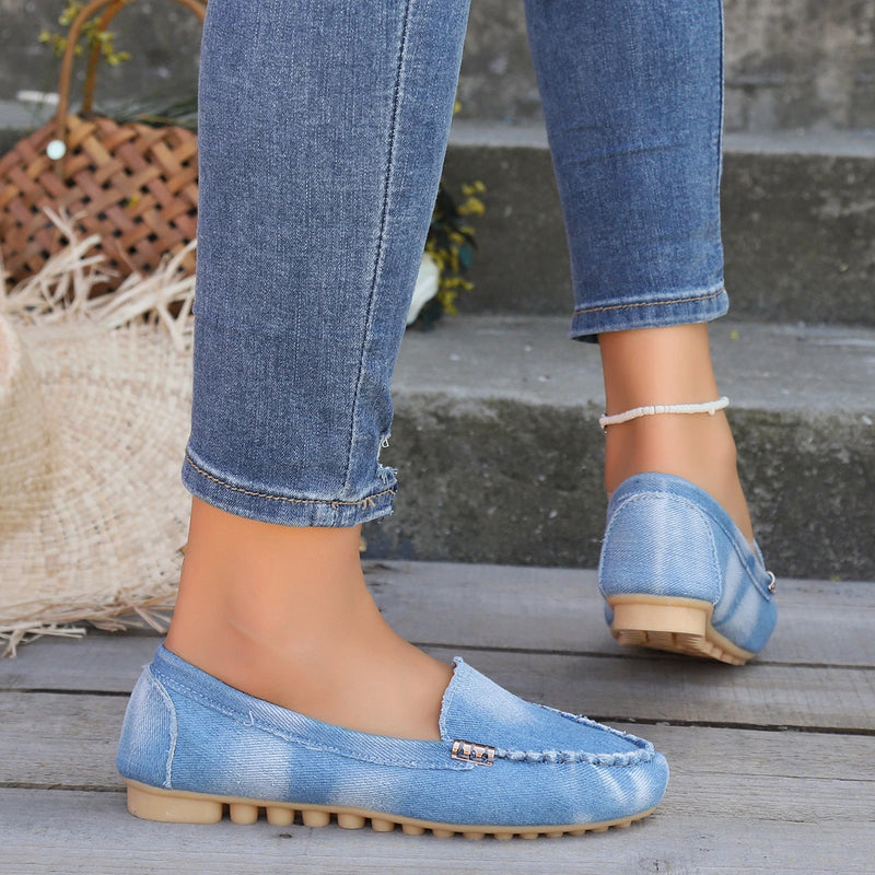 Zapatos de Mujer, mocasines sin cordones para bailarinas, mocasines para Mujer, zapatillas informales, Zapatos planos para Mujer, Zapatos informales