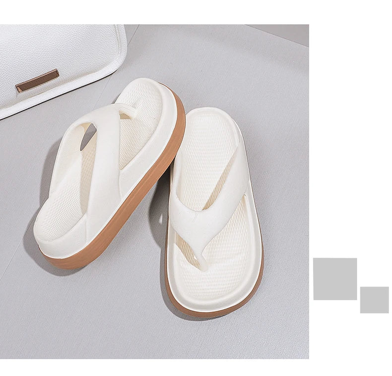 Chanclas de mujer Zapatos de diseño popular Tendencia 2024 Sandalias de plataforma casuales Zapatillas antideslizantes para exteriores Características únicas Sandalias planas