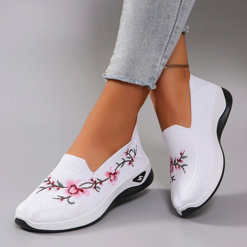 Zapatos planos de malla transpirable de verano para mujer, zapatillas informales, liquidación, envío gratis
