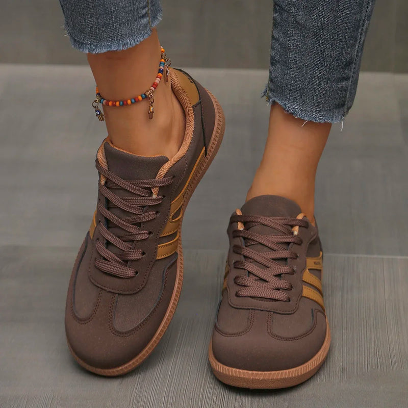 Zapatillas de deporte para mujer, mocasines planos de lujo, cómodos, suaves, ligeros, para exteriores, primavera 2025, 2025