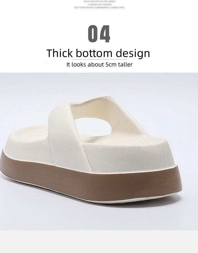 Chanclas de mujer Zapatos de diseño popular Tendencia 2024 Sandalias de plataforma casuales Zapatillas antideslizantes para exteriores Características únicas Sandalias planas