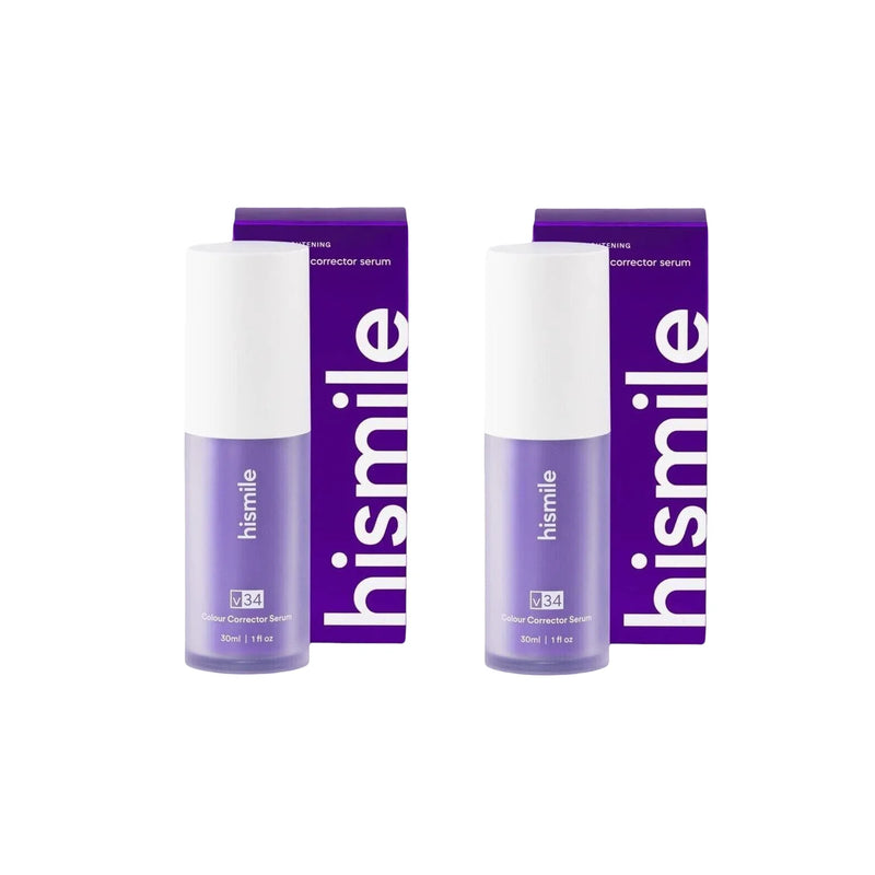 30ml V34 Hismile pasta de dientes púrpura elimina el sarro limpieza higiene bucal aliento fresco blanqueamiento productos para el cuidado de los dientes