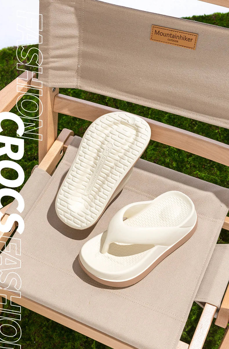 Chanclas de mujer Zapatos de diseño popular Tendencia 2024 Sandalias de plataforma casuales Zapatillas antideslizantes para exteriores Características únicas Sandalias planas