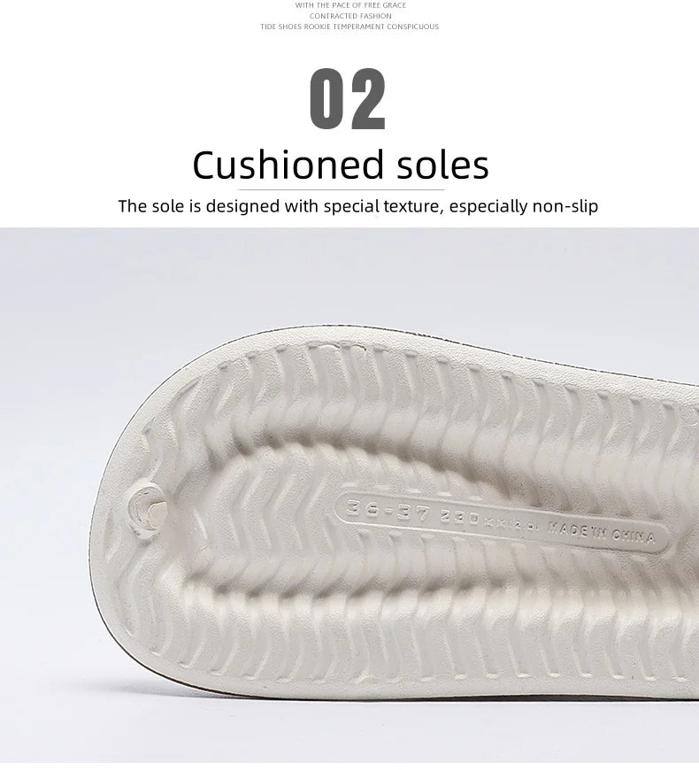 Chanclas de mujer Zapatos de diseño popular Tendencia 2024 Sandalias de plataforma casuales Zapatillas antideslizantes para exteriores Características únicas Sandalias planas