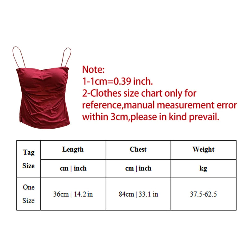 Camisolas de verano, camisetas sin mangas para mujer con sujetador incorporado, camisetas sin mangas con tirantes finos, Top corto, Top informal de Color sólido