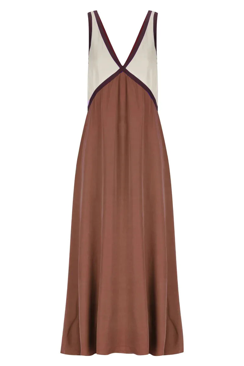 Vestido largo de retazos con cuello en V para mujer, vestido informal sin mangas holgado con tirantes, Vestidos largos de verano para mujer, bata de fiesta para vacaciones